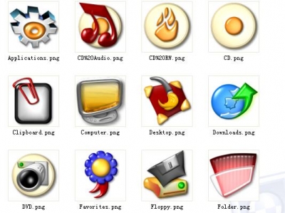 Noia卡通暖色调图标ICON（28）